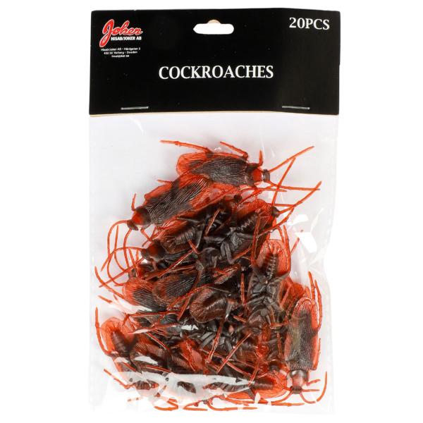 Kackerlackor Dekoration 20-pack