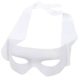 &Ouml;gonmask med Knytband Vit