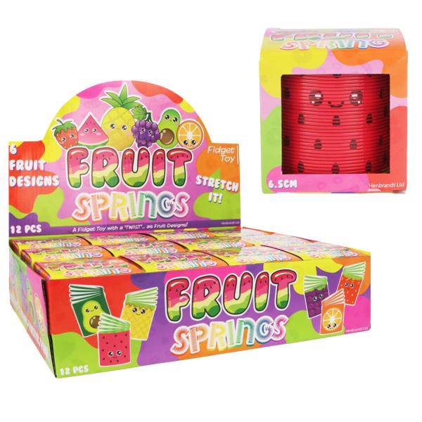 Slinky Frukt 6,5 cm