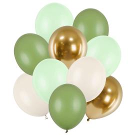 Latexballonger Naturtonade Mix 10-pack