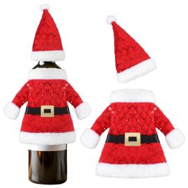 Flask&ouml;verdrag Tomtedr&auml;kt med Paljetter