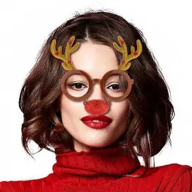 Glas&ouml;gon med Renn&auml;sa & Renhorn