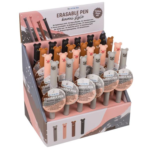 Raderbar Kulspetspenna Djur 14 cm