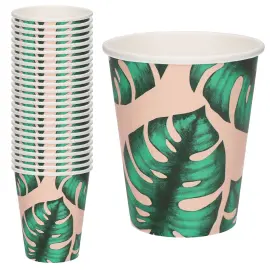 Pappersmuggar Monstera 23 cl 25-pack
