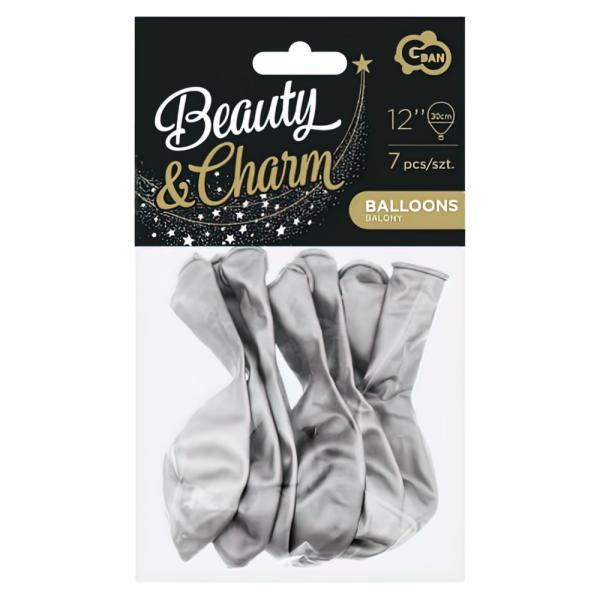 Latexballonger Chrome Silver Platinum