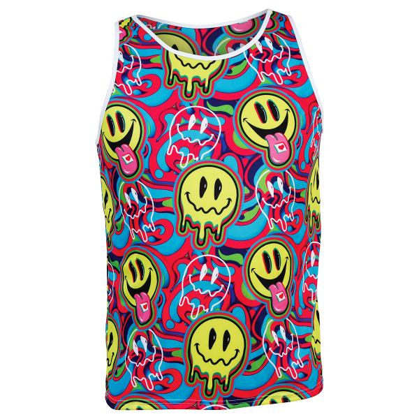 T-shirt Psykedelisk Smiley