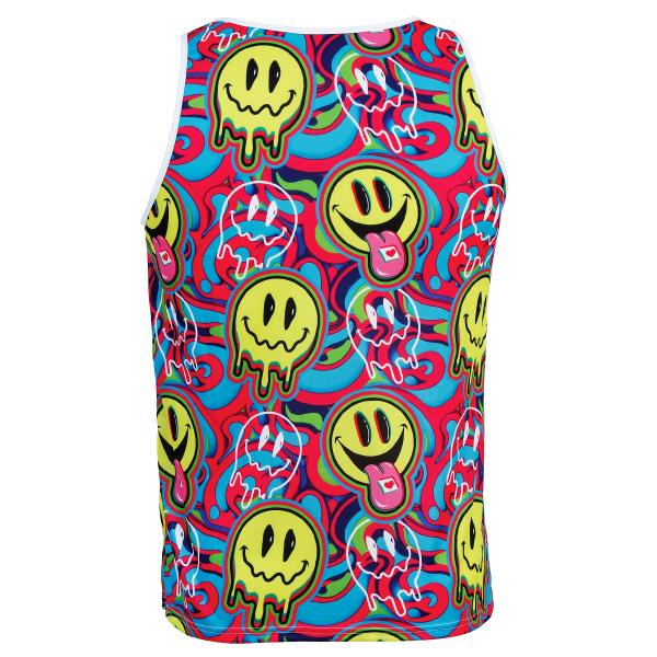 T-shirt Psykedelisk Smiley