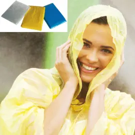 Regnponcho med Huva