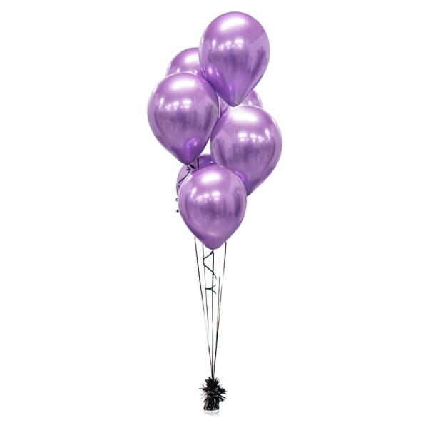 Latexballonger Chrome Violett Platinum