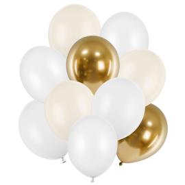 Ljusa Latexballonger Mix 10-pack