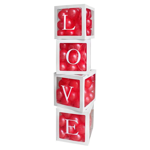 Ballongboxar Love
