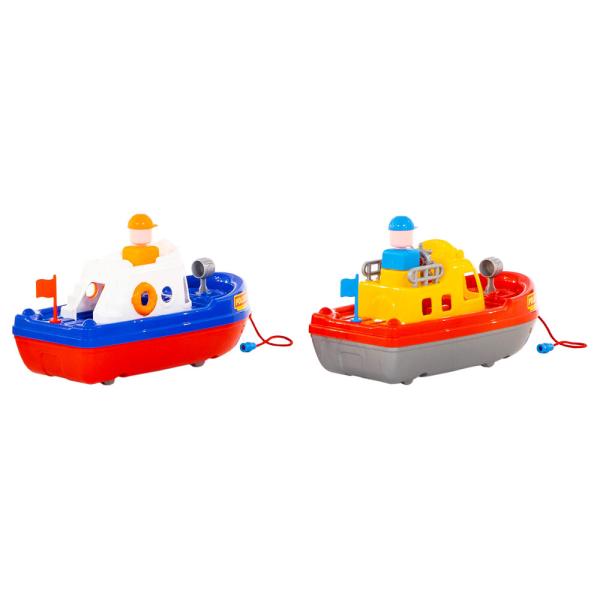 Stor Leksaksbåt med Hjul