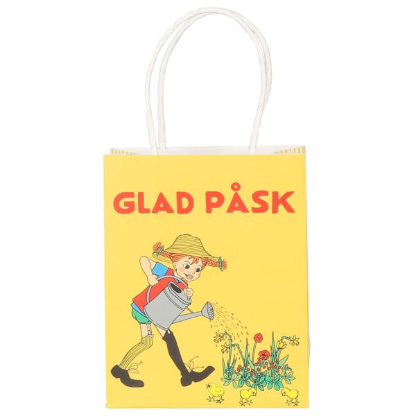Glad Påsk Presentpåse Pippi 12x6x15 cm