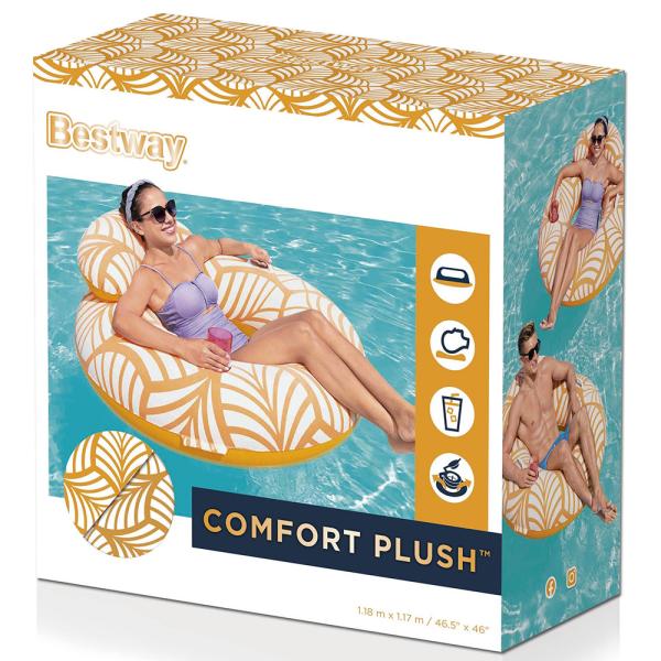 Uppblåsbar Badring Comfort Plush