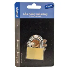 Mässing Hänglås 30mm