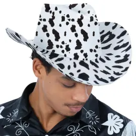 Cowboyhatt med Komönster