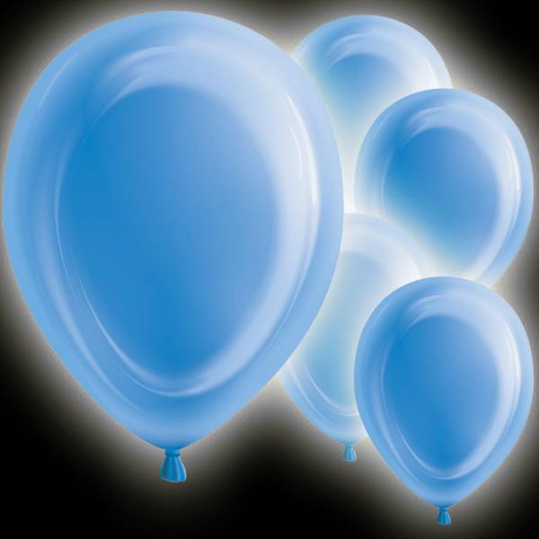 LED Ballonger Blåa