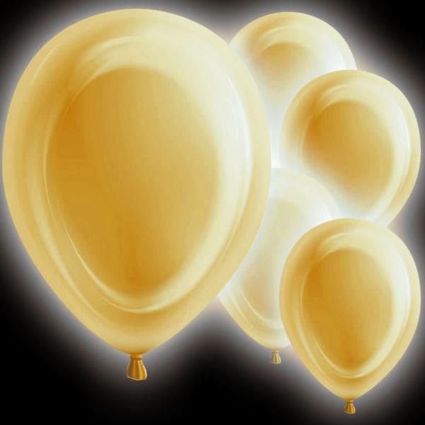 LED Ballonger Guld