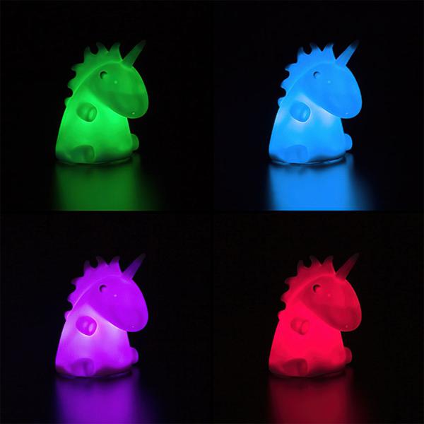 LED Enhörningslampa