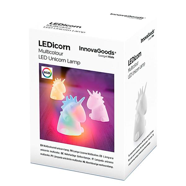 LED Enhörningslampa