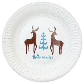 Hello Winter Pappersassietter 6-pack