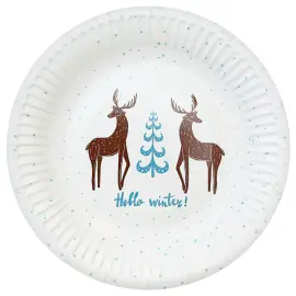 Hello Winter Pappersassietter 6-pack