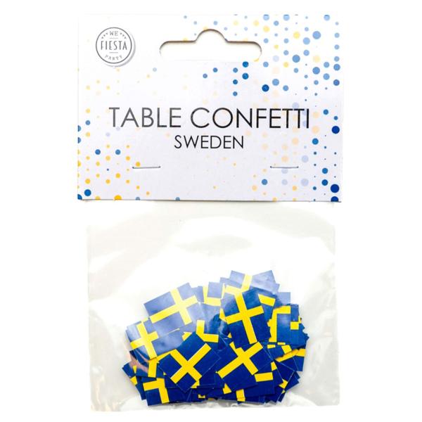 Svenska Flaggan Bordskonfetti 150-pack
