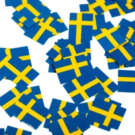 Svenska Flaggan Bordskonfetti 150-pack