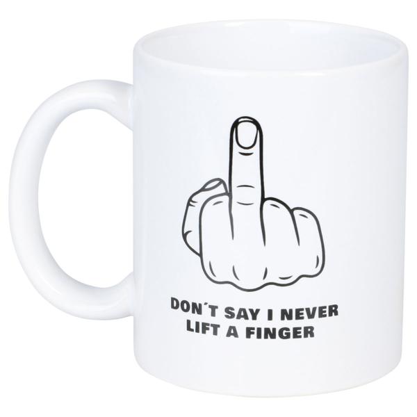 Mugg Don't Say I Never Lift A Finger 300 ml