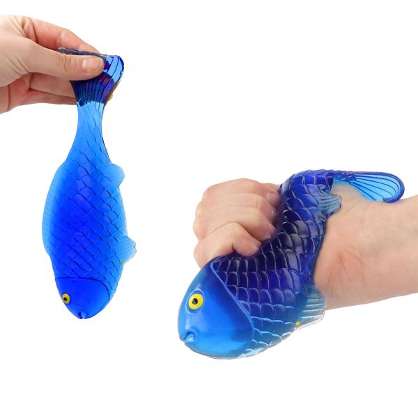 Klibbig Stretchig Fisk Leksak 17,6 cm