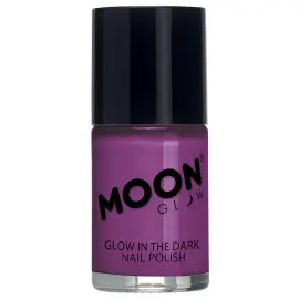 Moon Glow Självlysande Nagellack Lila