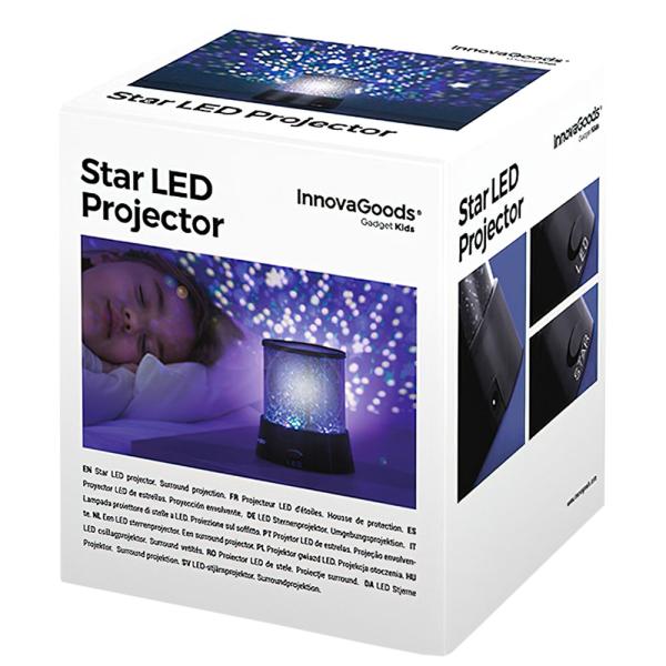 LED Projektorlampa Stjärnhimmel