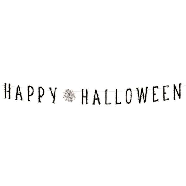 Happy Halloween Girlang Spiderweb