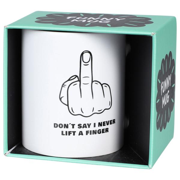 Mugg Don't Say I Never Lift A Finger 300 ml