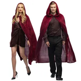 Mantel med Luva Bordeaux