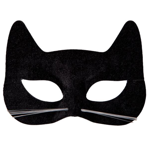 Ögonmask Katt Svart
