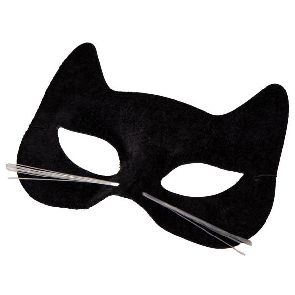 Ögonmask Katt Svart