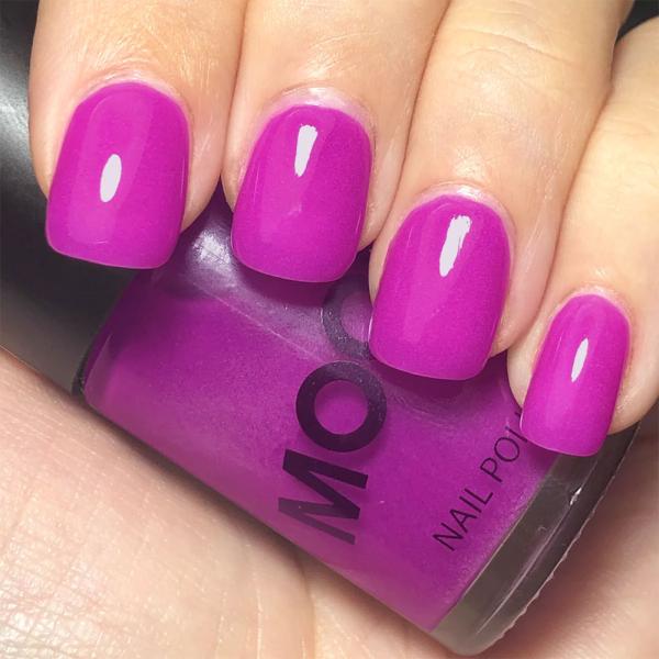 Moon Glow Självlysande Nagellack Lila