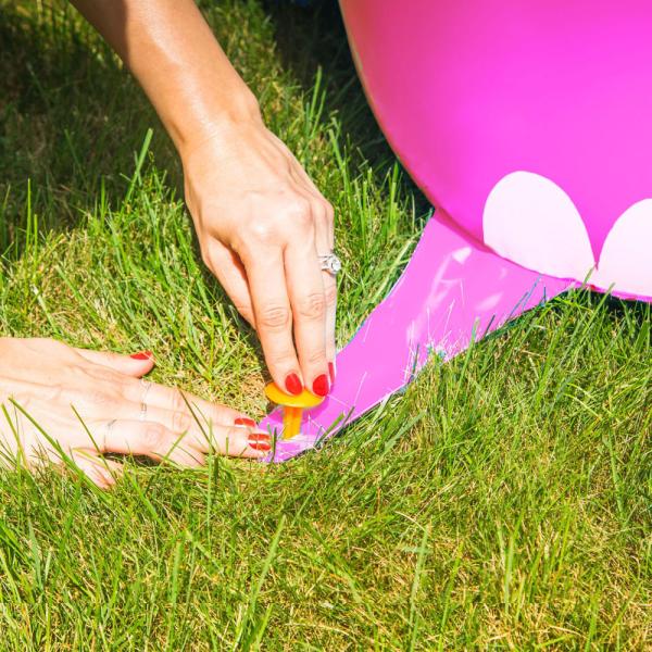 Stor Vattenspridare Rosa Elefant