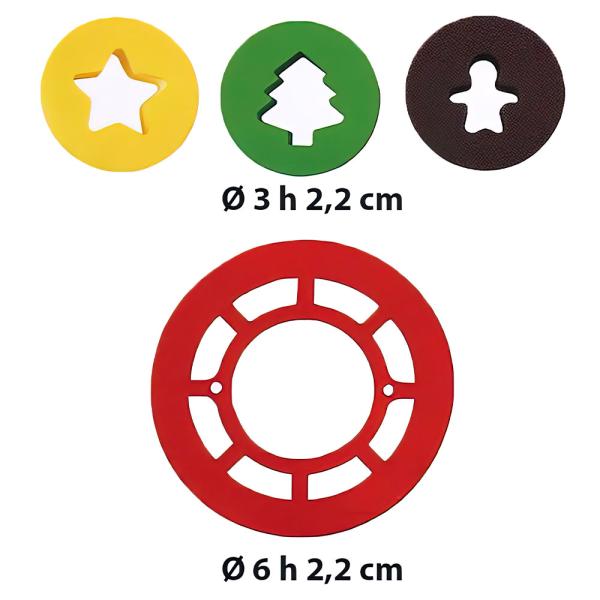 Mix & Match Utstickare Jul
