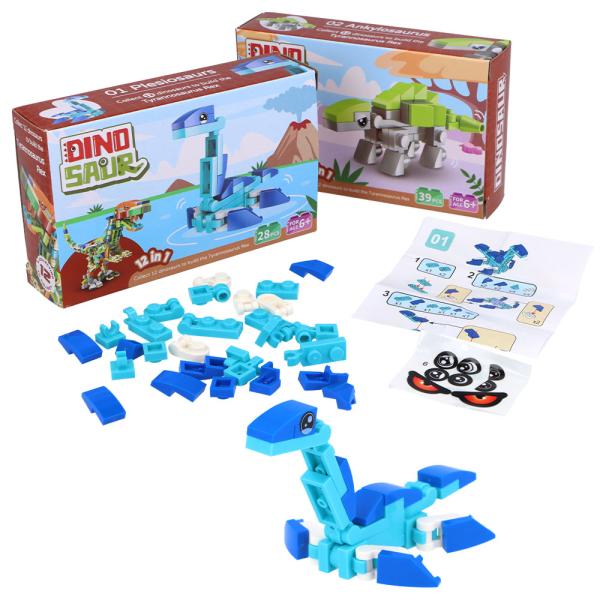 3D-Byggsats Set Dinosaurier