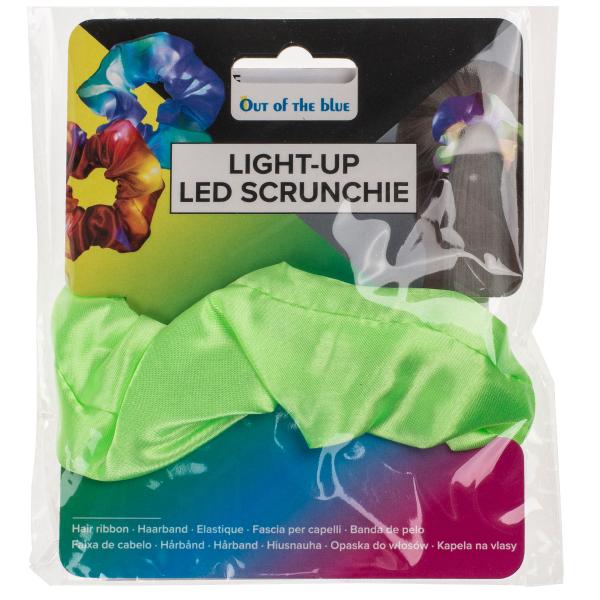 Scrunchie Hårsnodd med LED-ljus
