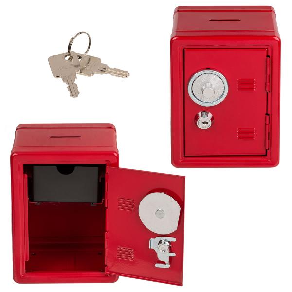 Sparbössa Kassaskåp 12 x 10 x 16 cm