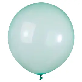 Stora Runda Gröna Rainbow Crystal Ballonger 25-pack