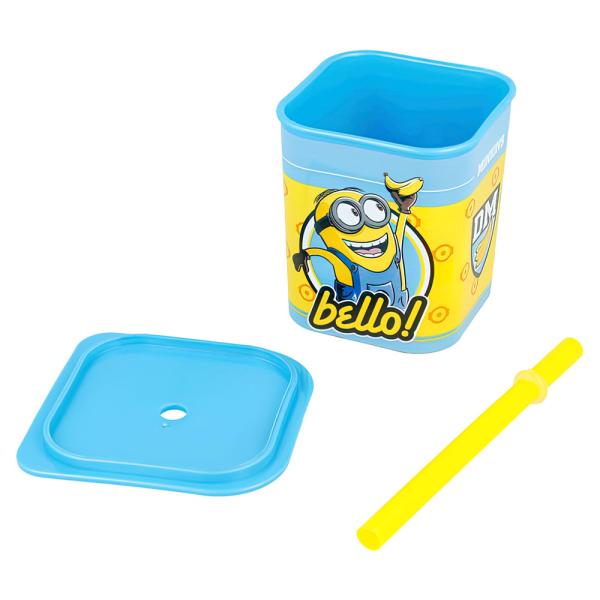 Minions Yoghurtbägare med Sugrör