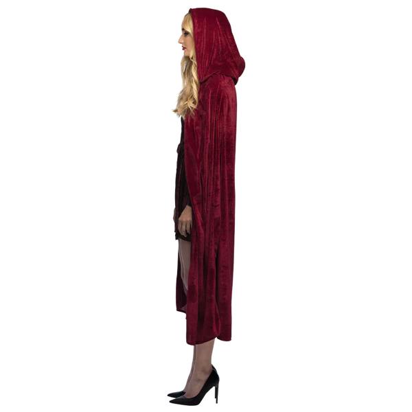 Mantel med Luva Bordeaux