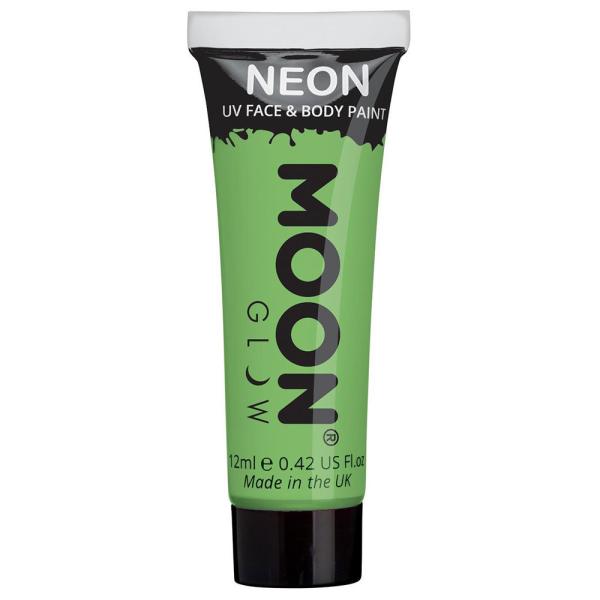Moon Glow Pastell Neon UV Kropp- & Ansiktsfärg Pastell Grön