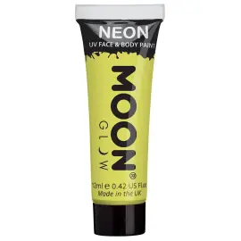 Moon Glow Pastell Neon UV Kropp- & Ansiktsfärg Pastell Gul