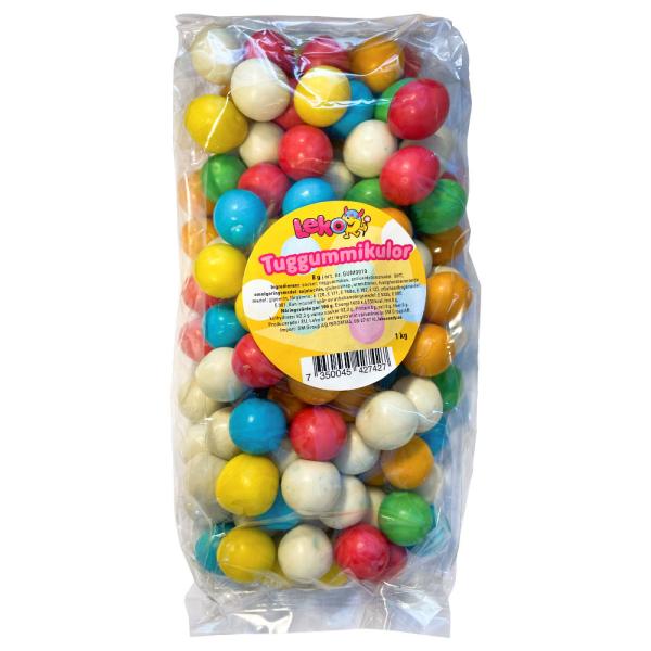 Stora Tuggummikulor 1 kg