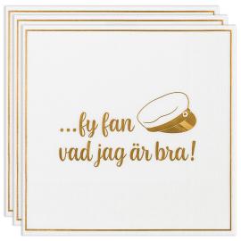 Pappersservetter Fy Fan Vad Jag Är Bra 16-pack